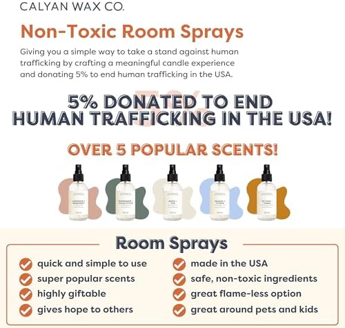 Calyan Wax Co Non Toxic Room Spray 4fl oz