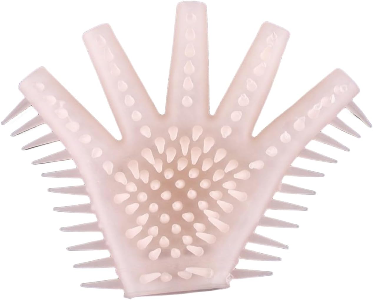 N-ING 2x Silicone Massage Glove for Bath and Flirting