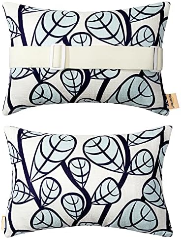 Patio Head Support Pillow 2 Pack with Elastic Strap