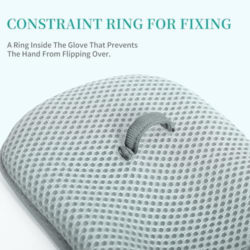 Medical Restraint Gloves - 2Pcs Washable for Seniors
