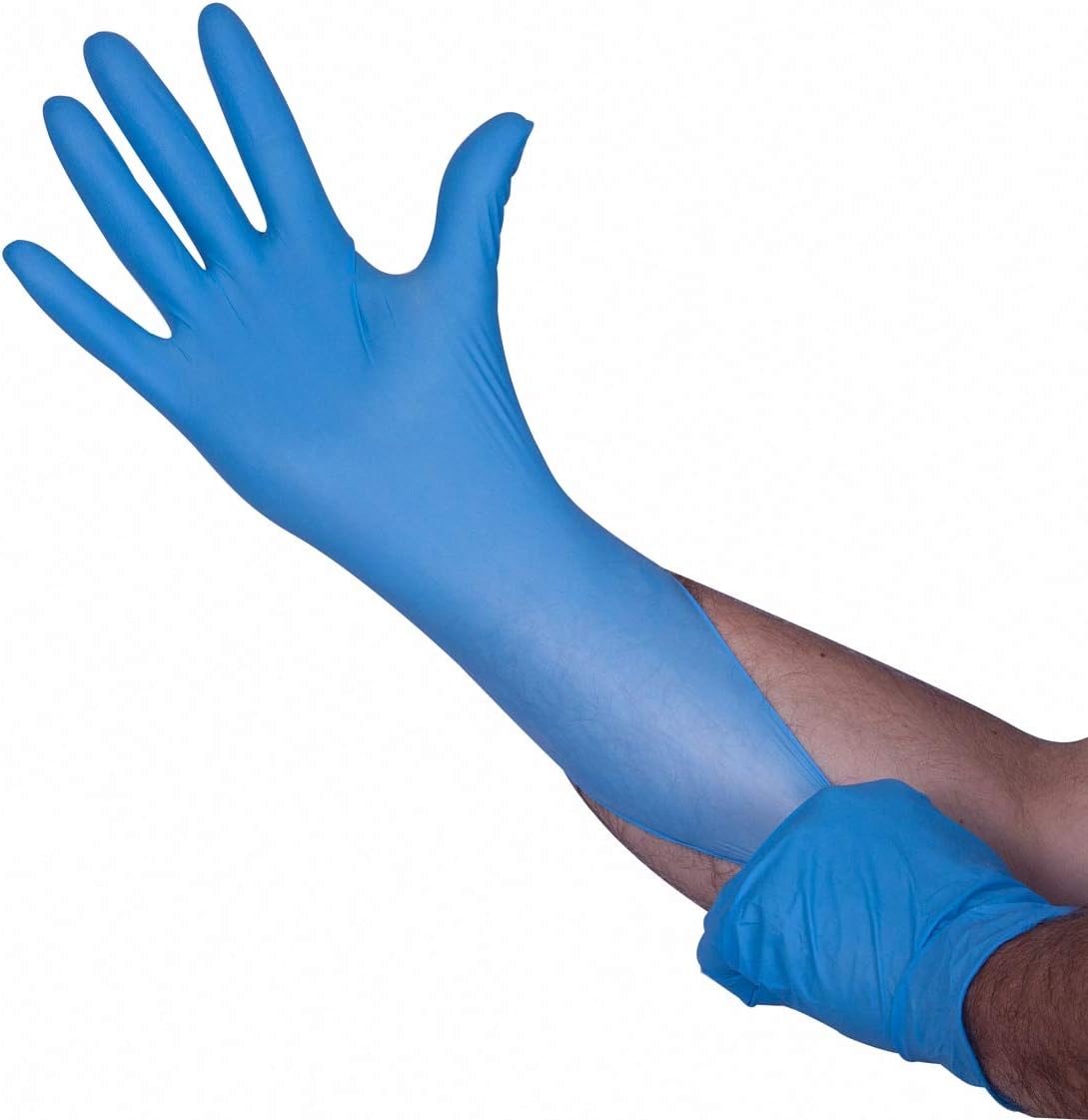 Premium Guard Nitrile Gloves 5 Mil Large Box 100 Count