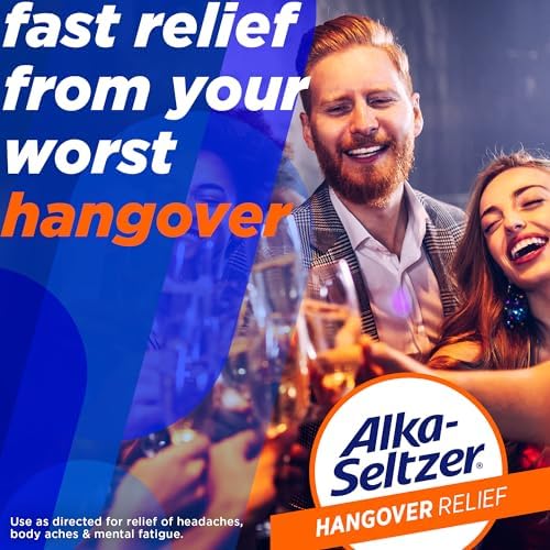 Alka-Seltzer Hangover Relief Tablets 60 Count
