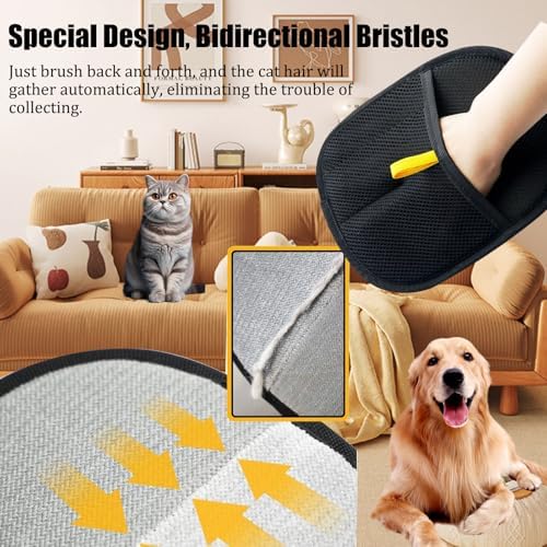 Static Removal Gloves for Dogs and Cats