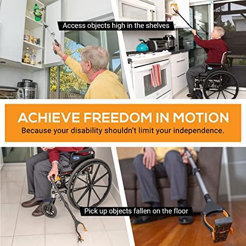 EZPIK Pro 43 Inch Foldable Reacher Tool for Seniors