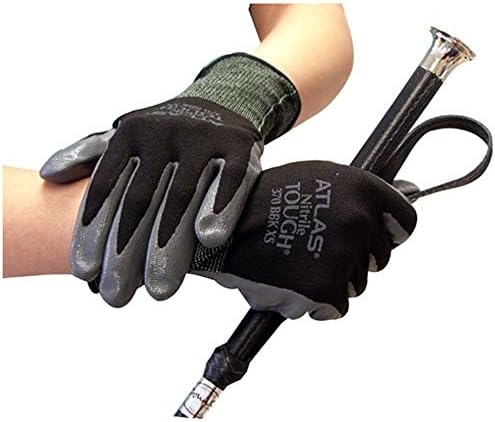 Atlas Glove 370BBK Nitrile Tough Gloves Large