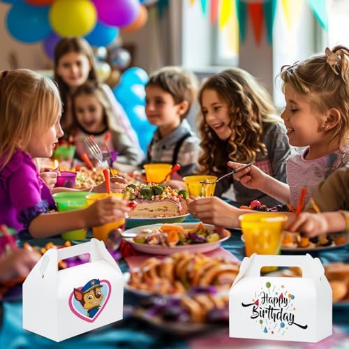 UnicoPak 30 Pack White Gable Party Boxes