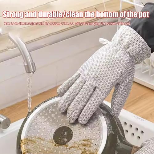 TRISTO Heat Resistant Kitchen Gloves for Cleaning