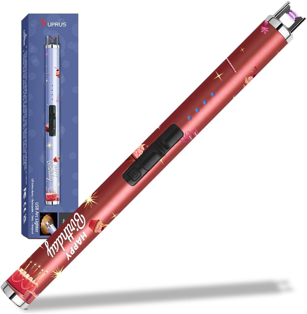 SUPRUS Flameless Arc USB Lighter with Safety Switch