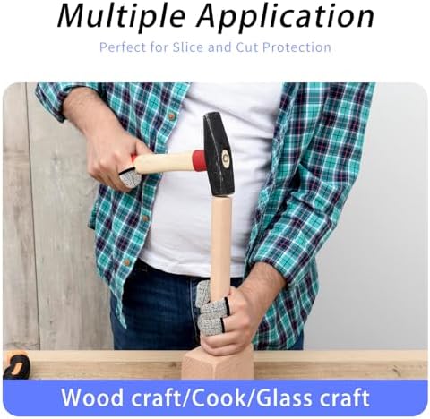 40pcs Reusable Cut Resistant Finger Cots for Kitchen and Work