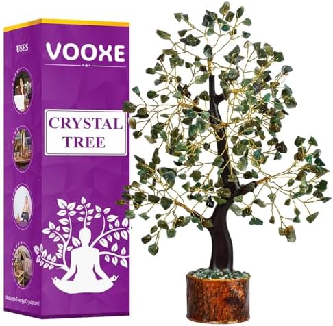 VOOXE Crystal Tree of Abundance Green Aventurine