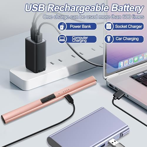 OEAGO Electric Candle Lighter Rechargeable USB
