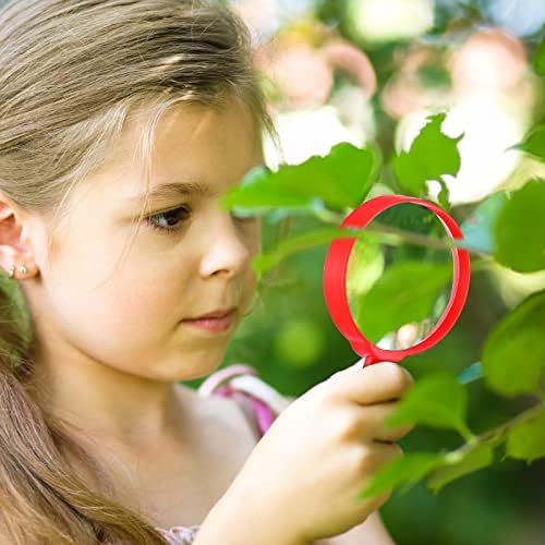 Kingdder 96 Pcs 5 Inch Mini Magnifying Glass for Kids