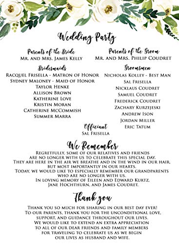 100 Personalized Handheld Fans for Wedding Event Favors