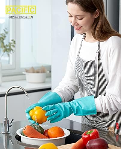 PACIFIC Cleaning Gloves Reusable Non-Slip Water Resistant