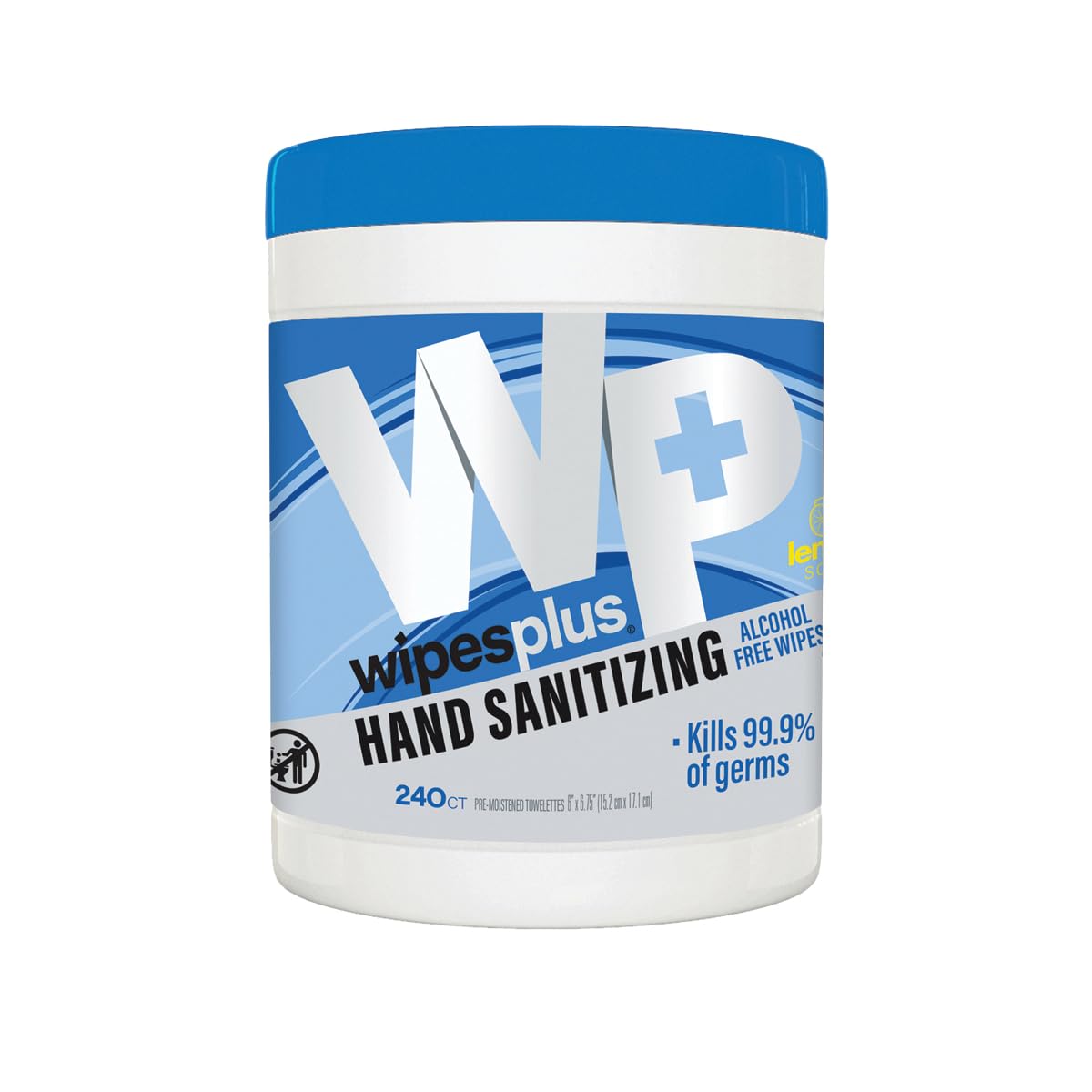 Alcohol Free Hand Sanitizing Wipes 240 Count Canister