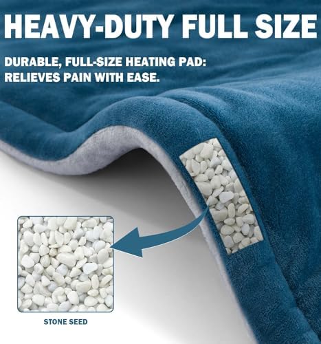 DHFLIP 2lb Weighted Heating Pad for Neck and Shoulder Pain Relief