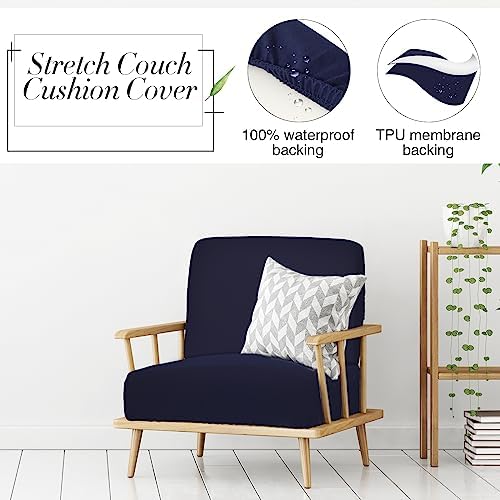 Newwiee 12 Pcs Waterproof Stretch Cushion Covers