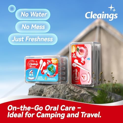 Cleaings Mini Disposable Toothbrush Set with Toothpaste