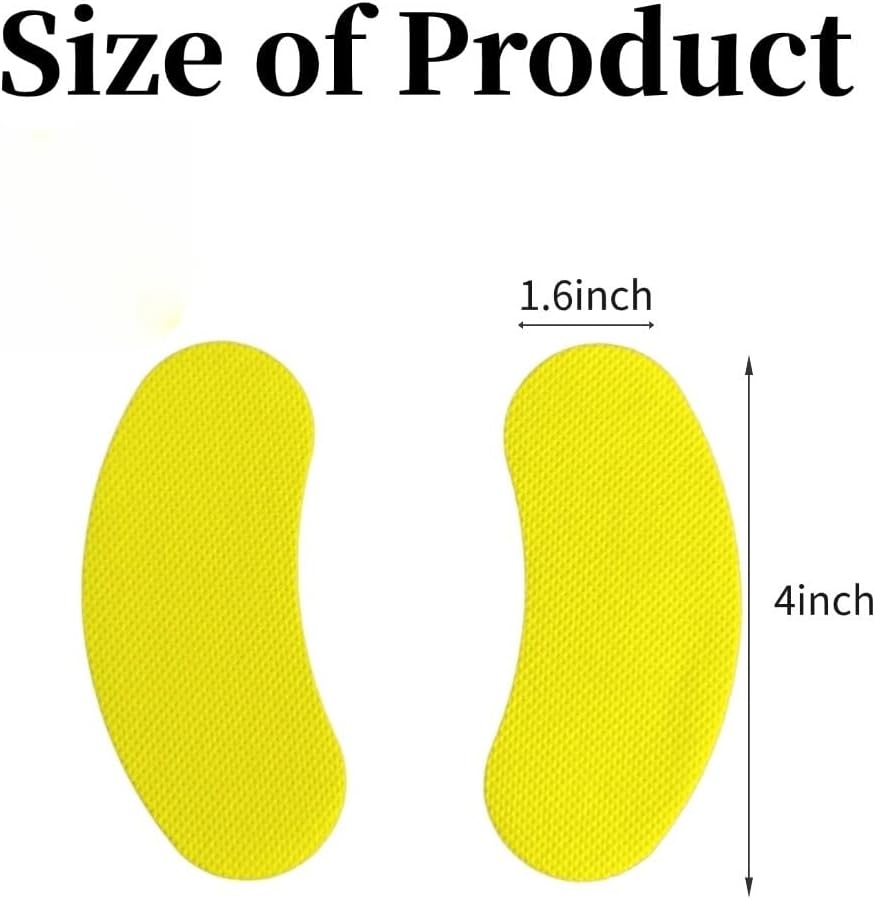 Lemon Scent Shoe Deodorant Stickers 60 Pack
