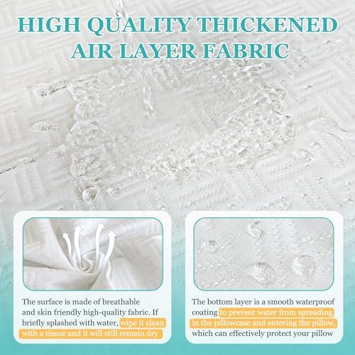 Mistuki Wedge Pillow Case Cover Waterproof 25x24x12 Triangle Incline