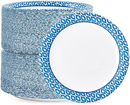 MUCHII 8375 Inch Disposable Paper Plates 300 Count