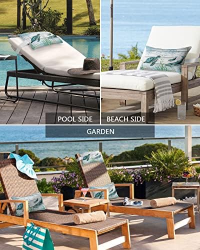 Ocean Themed Head Pillow Set for Recliner Chair
