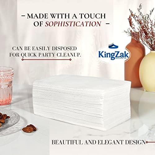 Premium White Napkins 100 Count Value Pack