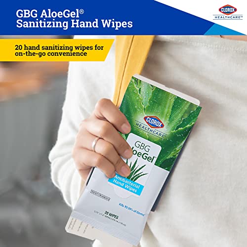 Clorox Healthcare Hand Sanitizing Wipes 20ct Pouch