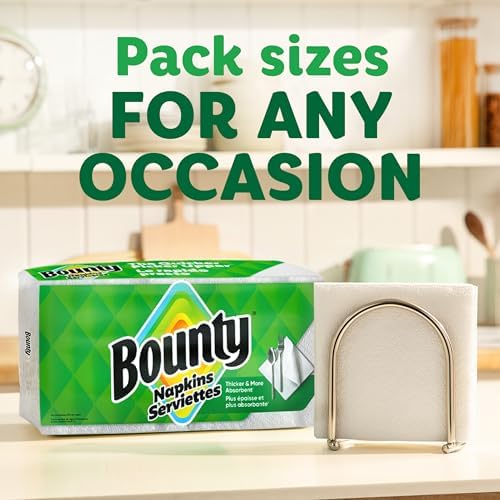 Bounty Quilted Napkins 1210x12 White 200Pack