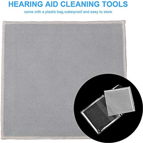 7 Piece Hearing Aid Cleaning Kit with Magnet and Brush