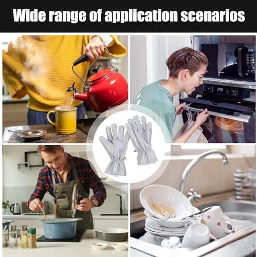 TRISTO Heat Resistant Kitchen Gloves for Cleaning