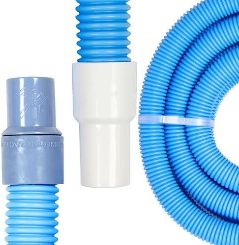 Hydrotools Pool Vacuum Hose 125 X 24 Kink Resistant Swivel Cuff