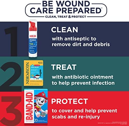 Band-Aid Sterile Adhesive Bandages with Paw Patrol Characters 20 Count