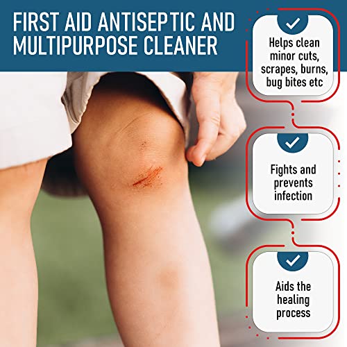 3 Hydrogen Peroxide Solution 16 Oz First Aid Antiseptic Cleaner