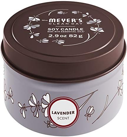 Mrs Meyers Lavender Soy Candle 12 Hour Burn