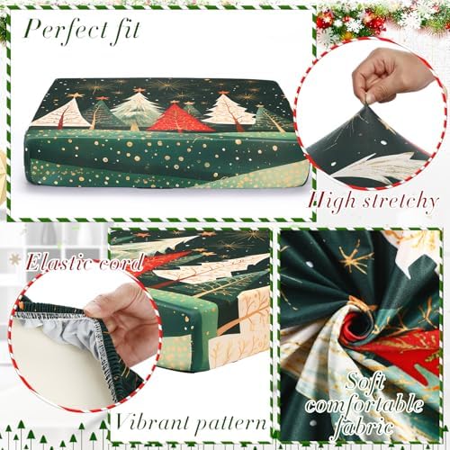 8Pcs Outdoor Cushion Covers Set for Sofa Chair and Patio