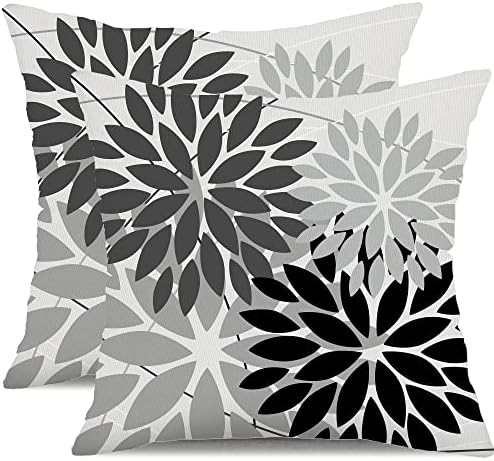 DFXSZ 18x18 Inch Waterproof Pillow Covers Set of 2