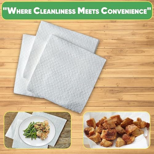Pantryware Essentials 500 Count White Paper Napkins 12x12