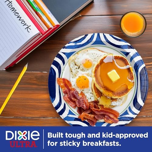 Dixie Ultra Large Paper Plates 10 Inch 100 Count