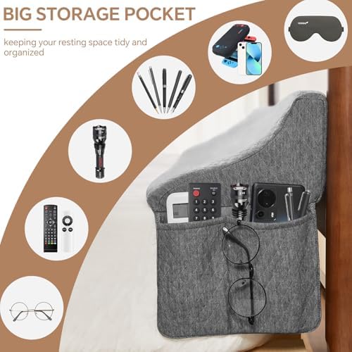 EUHAMS King Size Bed Wedge Pillow Gap Filler
