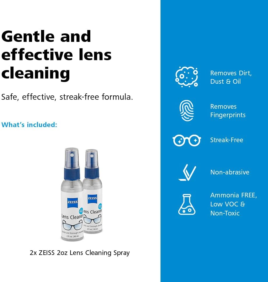 ZEISS Lens Cleaning Spray 2oz Pack of 2