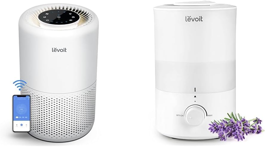 LEVOIT Air Purifier and Humidifier for Bedroom
