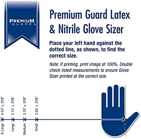 Premium Guard Disposable Latex Gloves XL 100 per Box