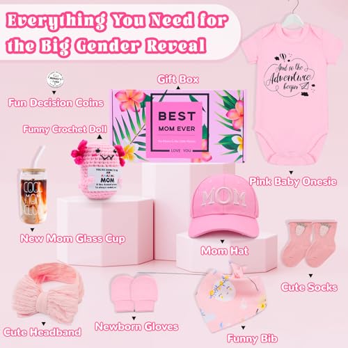 New Mom Pregnancy Gift Care Package for Baby Girl