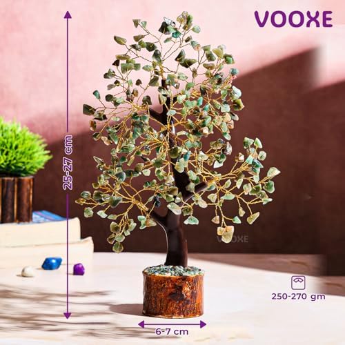 VOOXE Crystal Tree of Abundance Green Aventurine