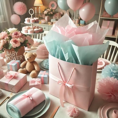 Flexicore Packaging Willow Green Gift Wrap Tissue Paper 15x20