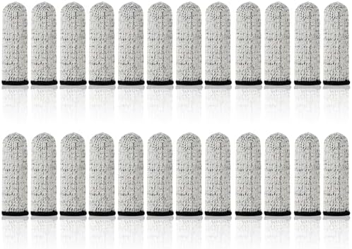 40pcs Reusable Cut Resistant Finger Cots for Kitchen and Work