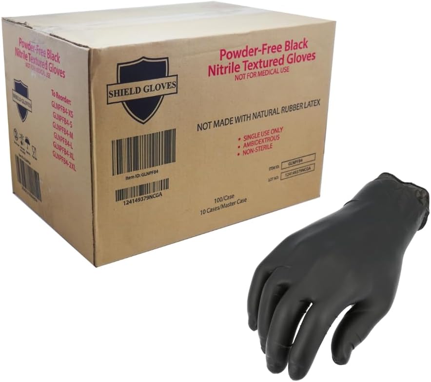 Nitrile Gloves 4 Mil Thick Size Small Pack of 2000
