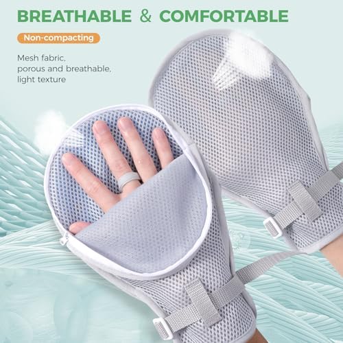 Medical Restraint Gloves for Safety Hand Control