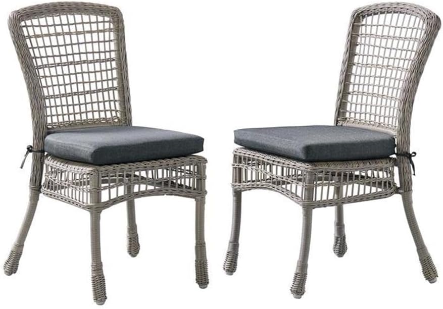 Asti 3-Piece Outdoor Dining Set - Weather-Resistant Wicker and Aluminum Frame